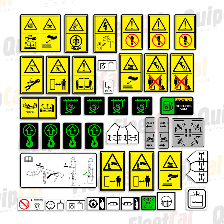 Equipment Safety Decals – Truck and Equipment Decals