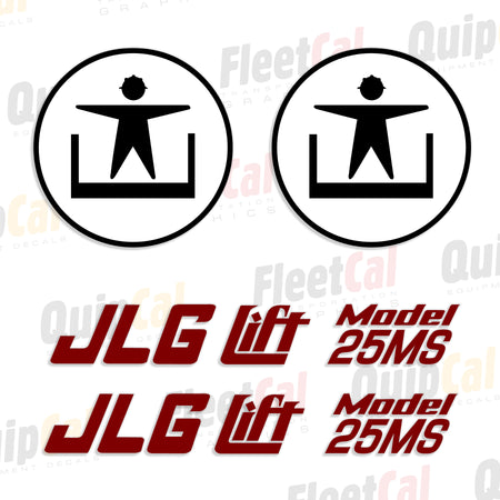 JLG Scissor Lift Decals