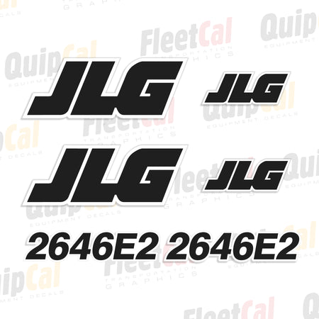 JLG Scissor Lift Decals