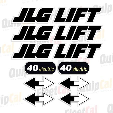 JLG Manlift Decals