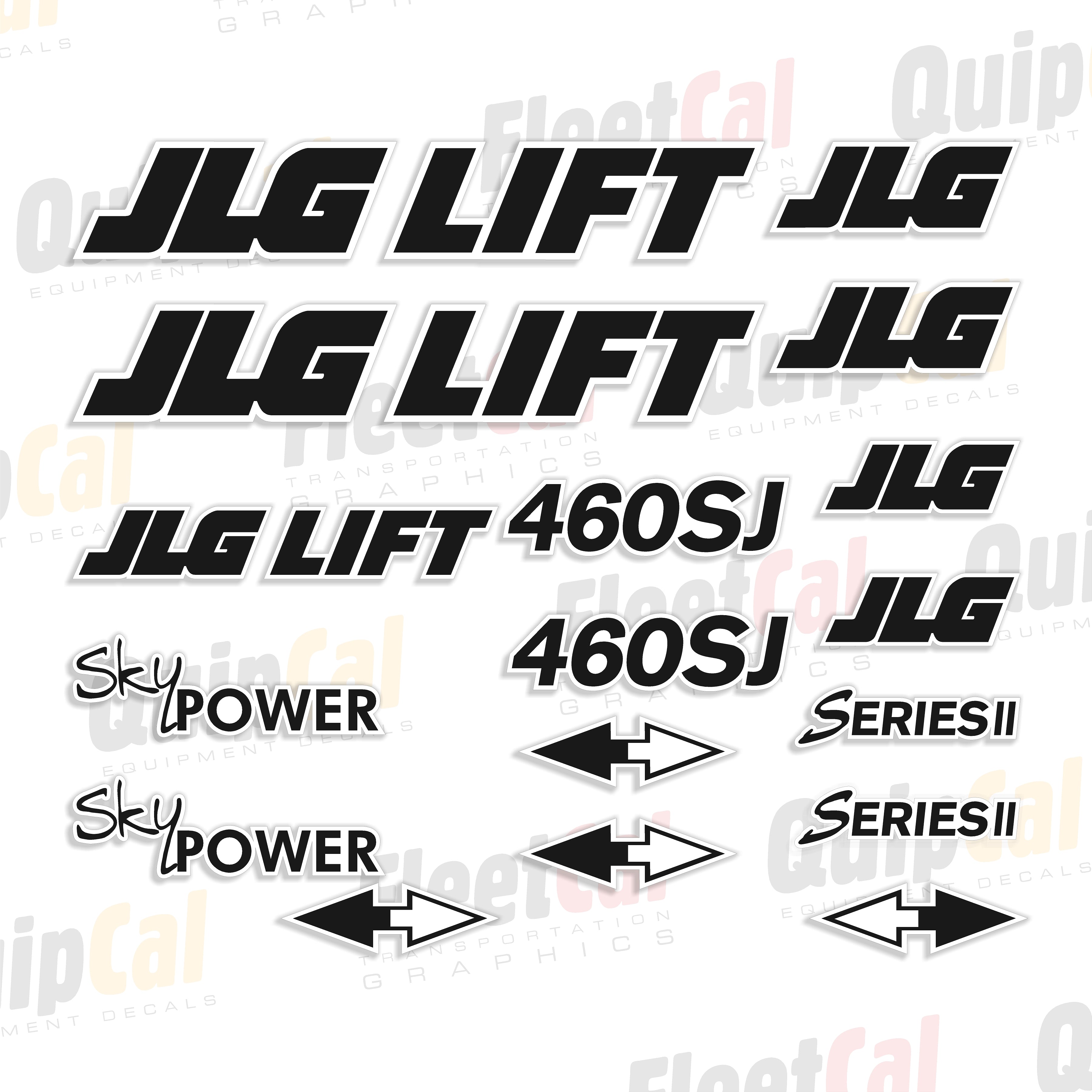 JLG Manlift Decals