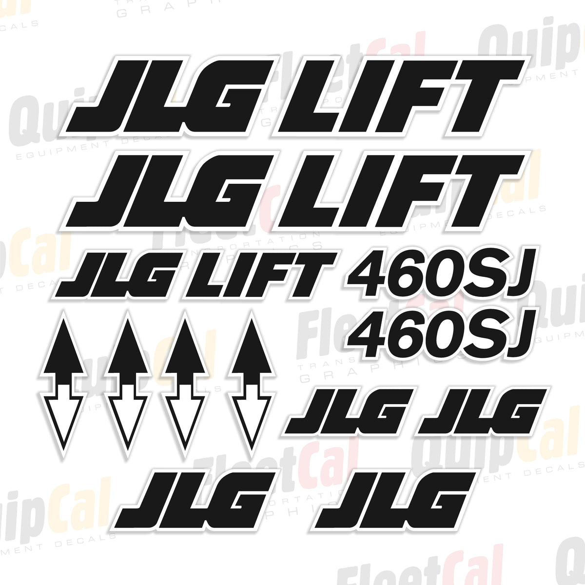 JLG Manlift Decals