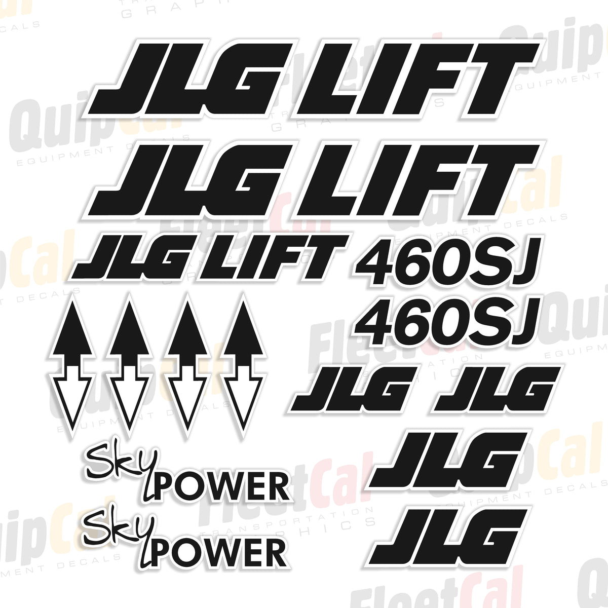 JLG Manlift Decals