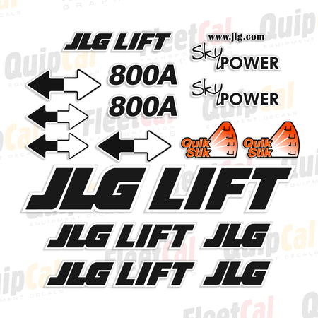 JLG Manlift Decals