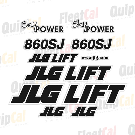 JLG Manlift Decals