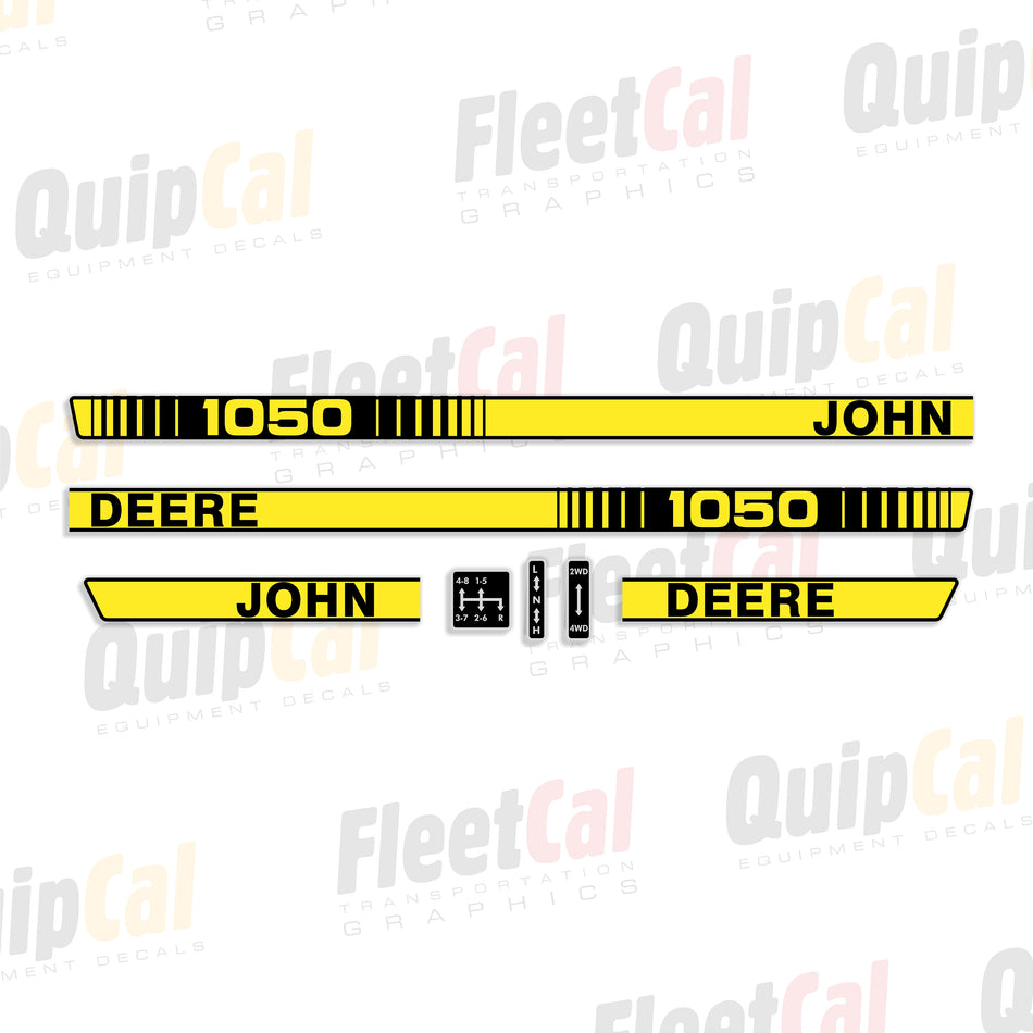 John Deere 1050 Compact Tractor Decal Set