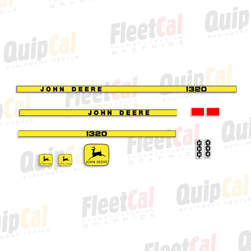 John Deere Mower Conditioner Decal Set