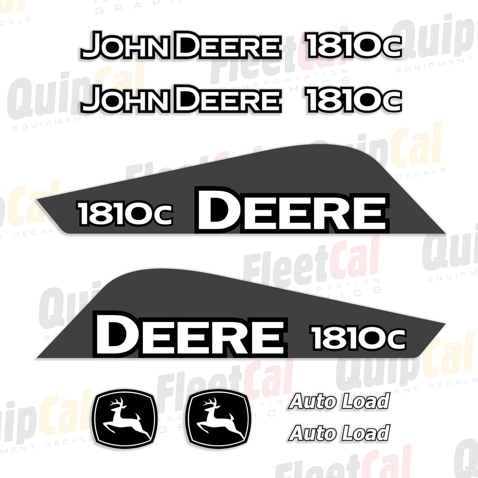 John Deere 1810C Tow Scraper Decal Set