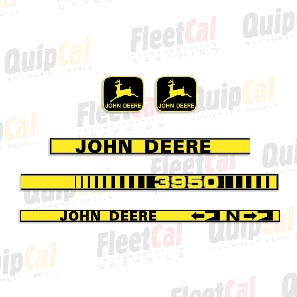 John Deere 3950 Forage Harvester Decal Set