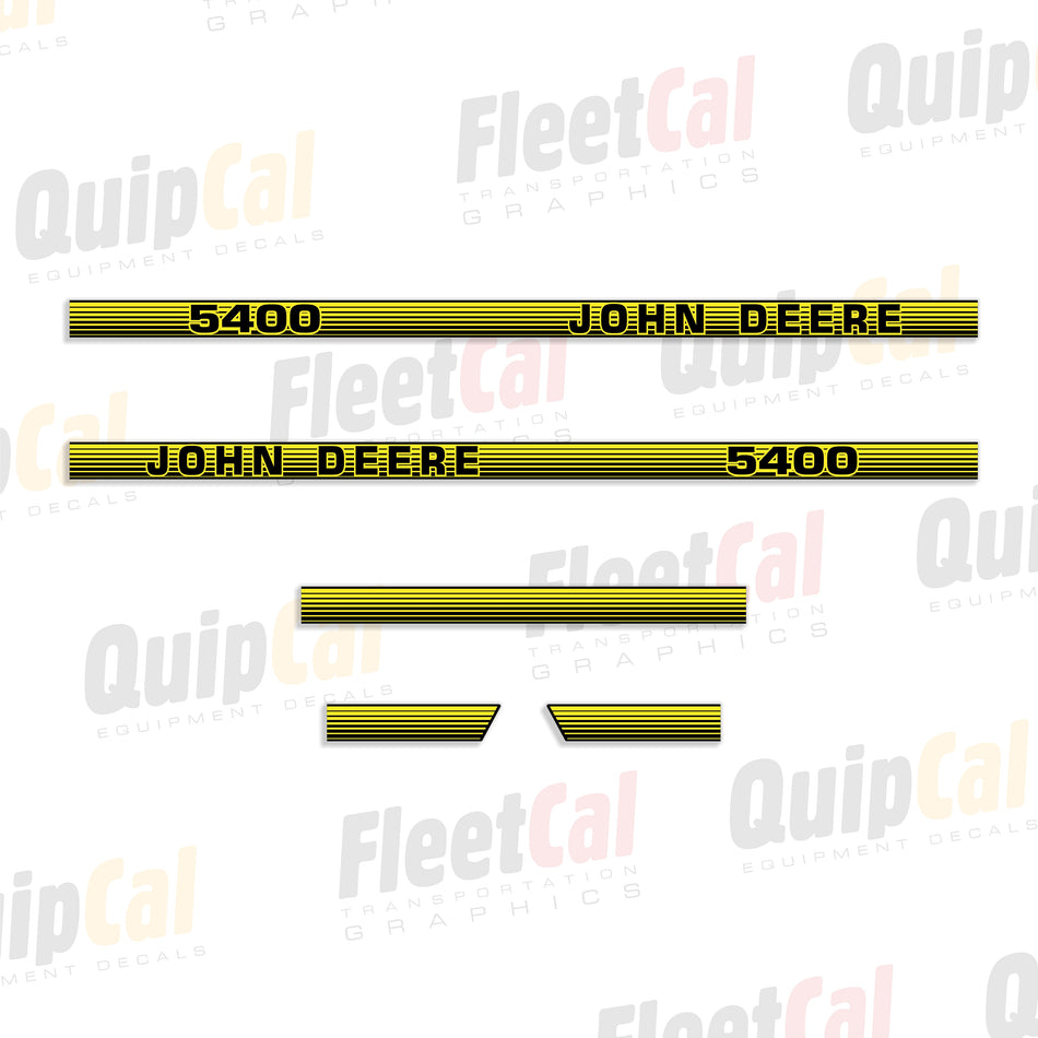 John Deere 5400 Compact Utility Tractor Decal Set