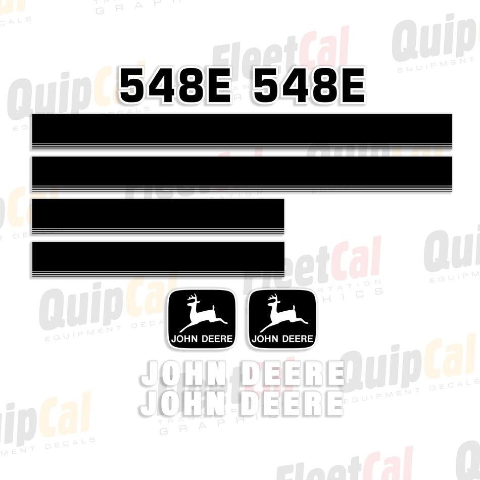 John Deere 548E Log Skidder Decal Set