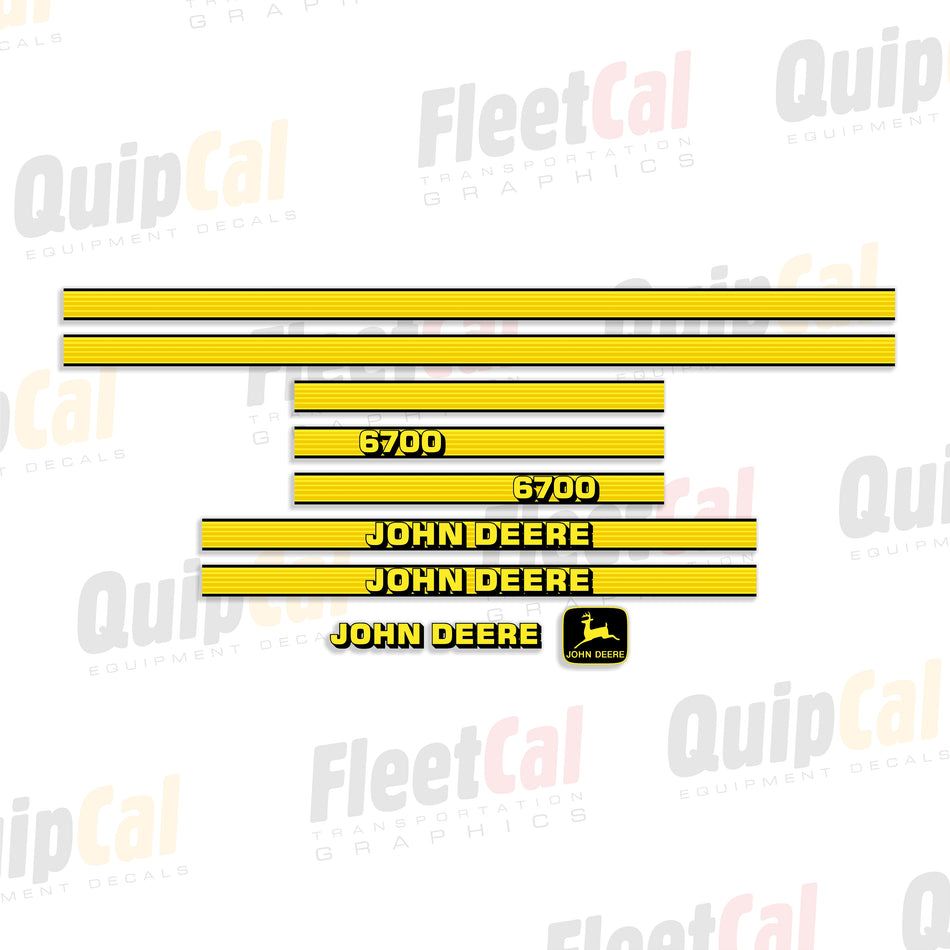 Juego de calcomanías para marcar grúas FMC Link-Belt LS-108B
