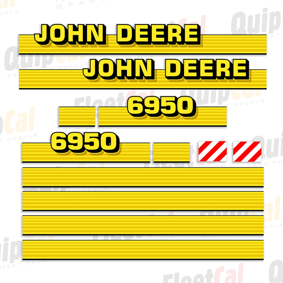 John Deere 6950 Forage Harvester Decal Set