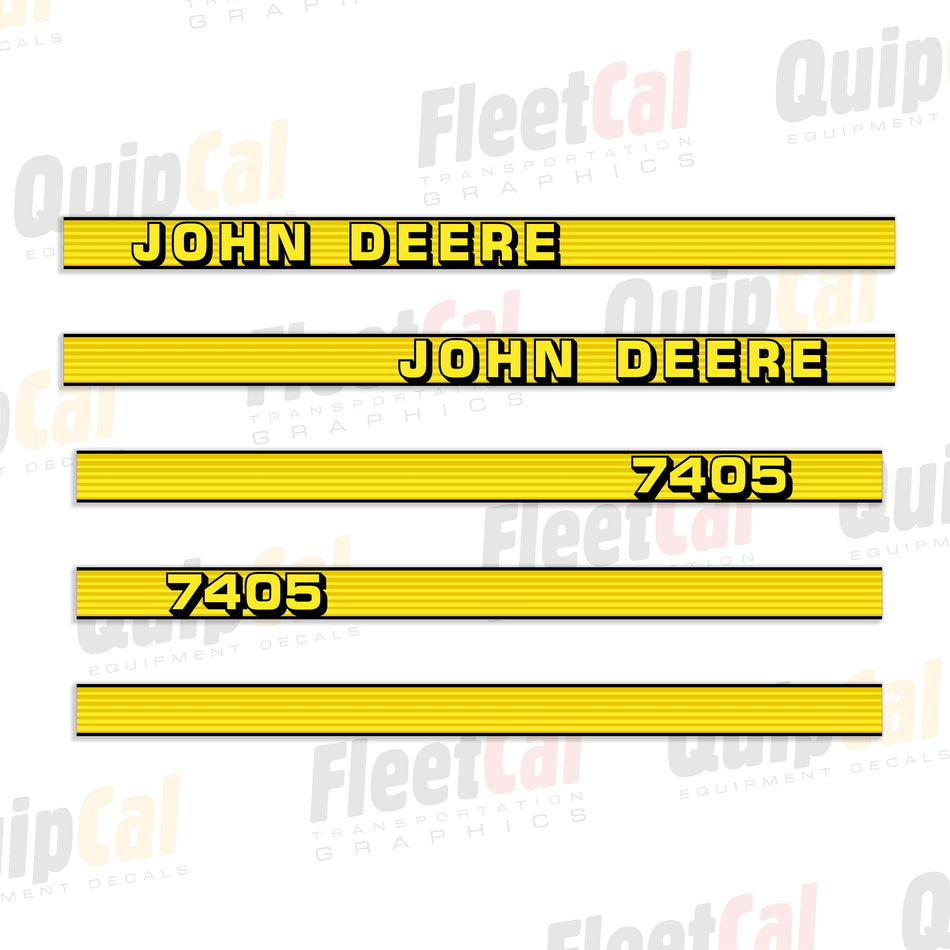 Juego de calcomanías para marcar cargadoras compactas Bobcat serie 453 F
