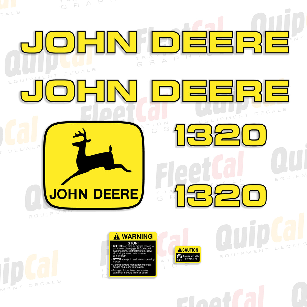 John Deere Mower Conditioner Decals