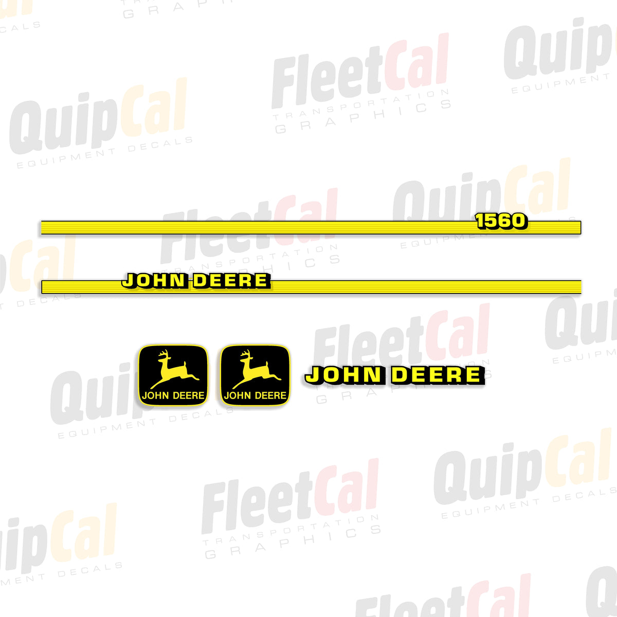 John Deere Seed Drill Decals