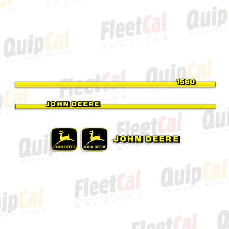 John Deere Seed Drill Decals