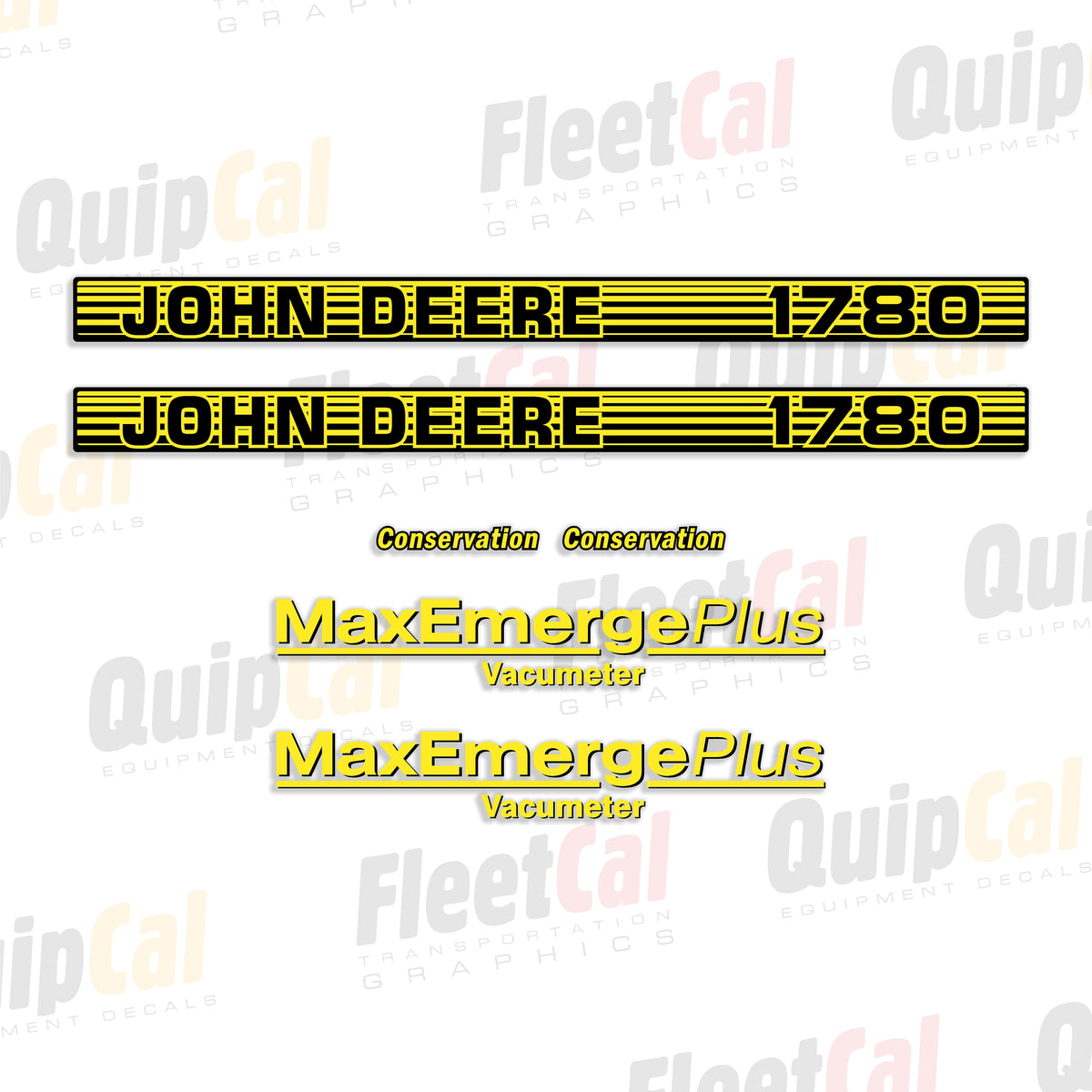 John Deere MaxEmerge Planter Decals