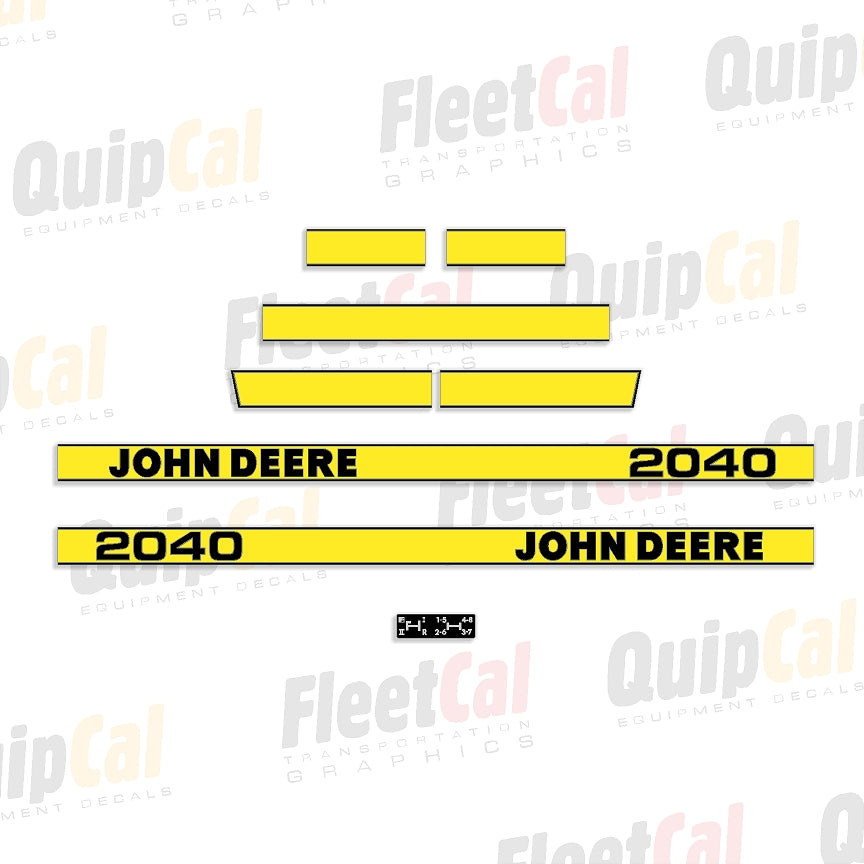 John Deere Tractor Decals