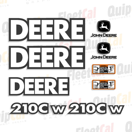 John Deere Excavator Decals