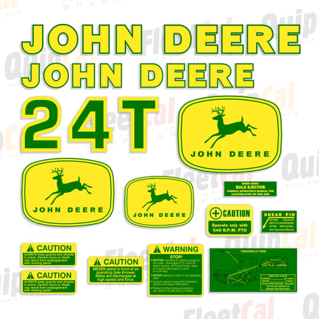 John Deere Baler Decals