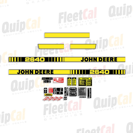 John Deere Tractor Decals