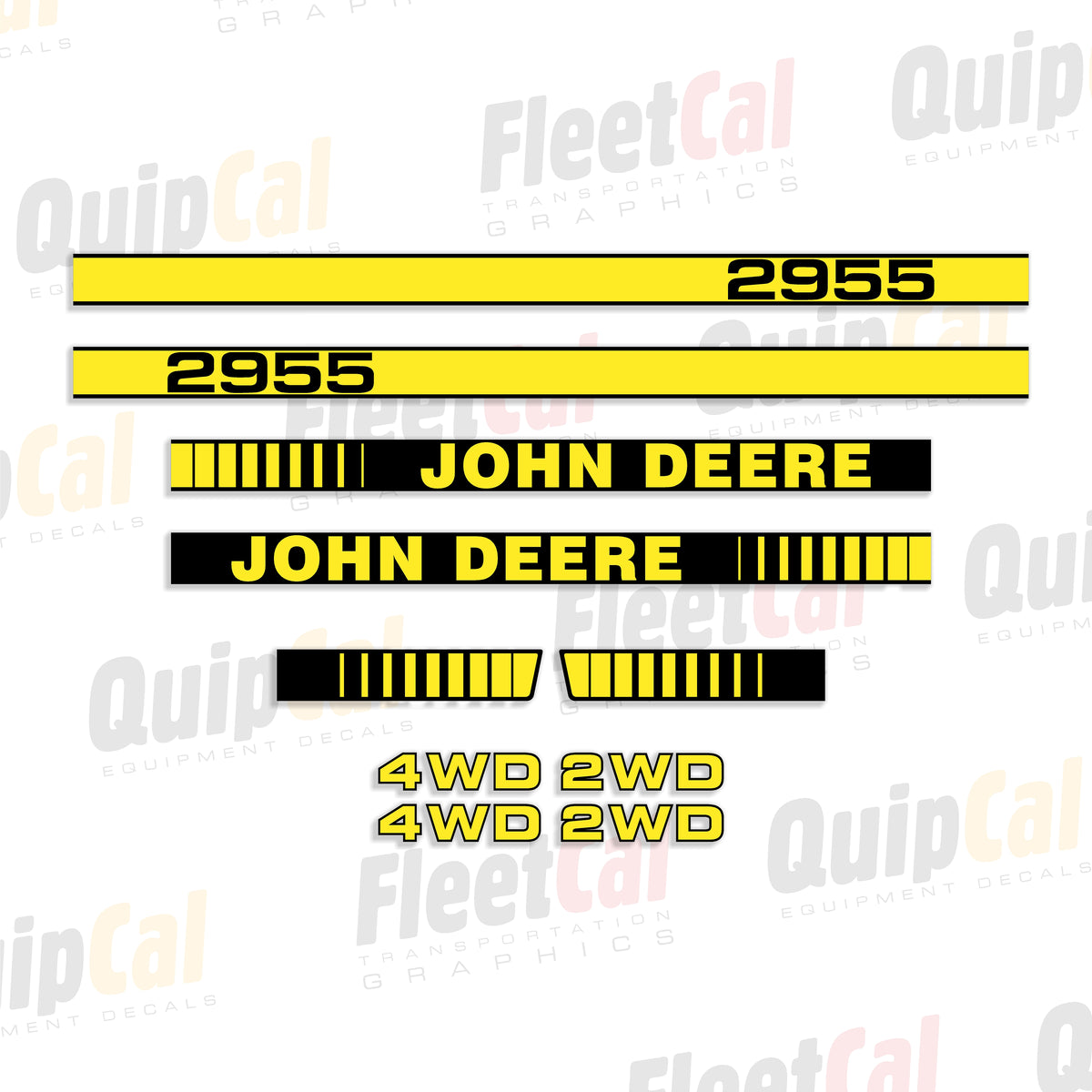 John Deere Tractor Decals