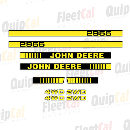 John Deere Tractor Decals