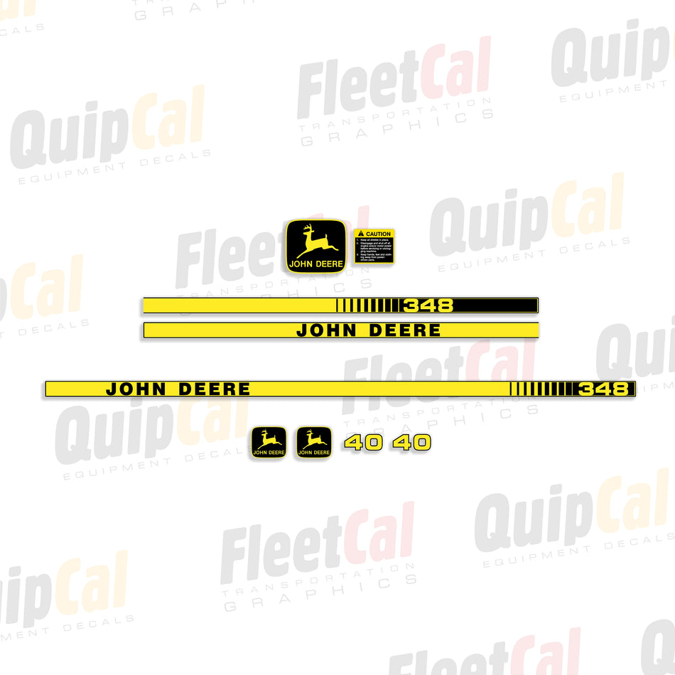 John Deere Baler Decals