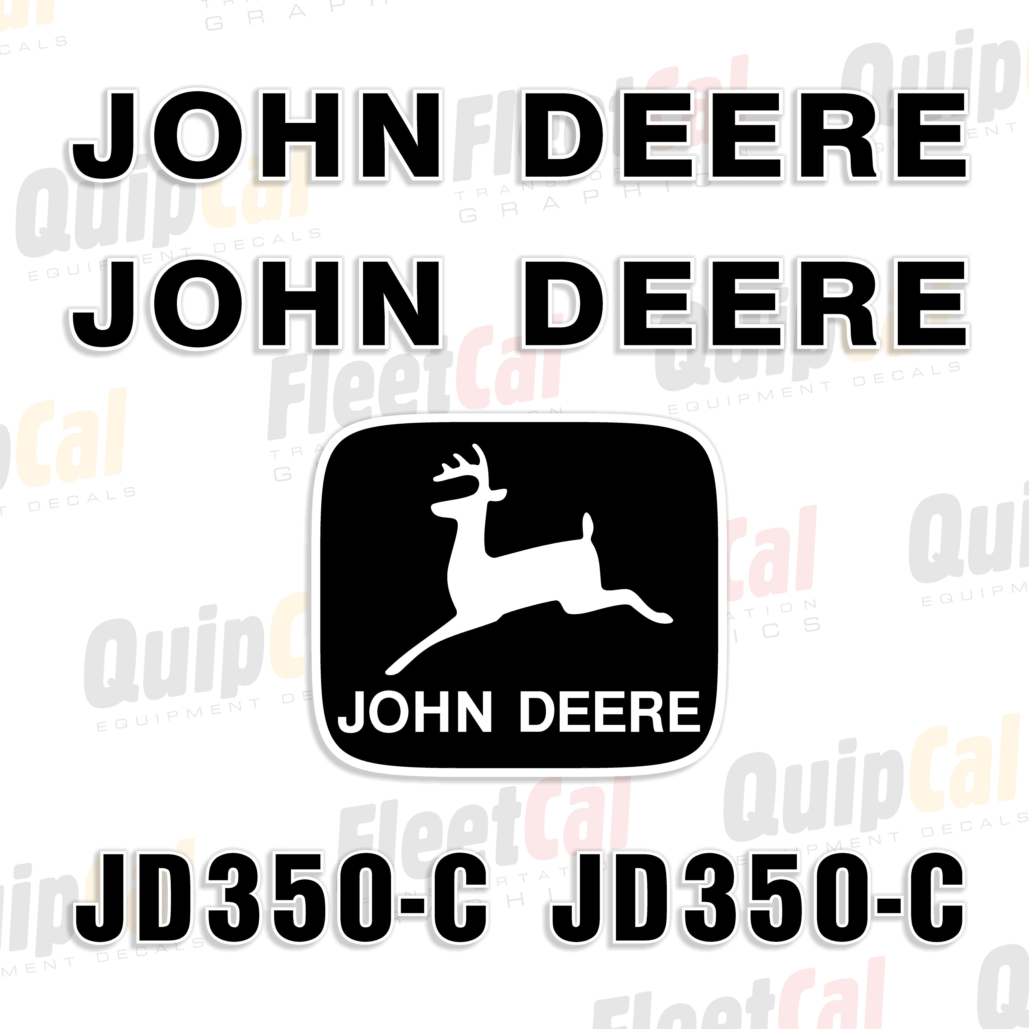 John Deere Dozer Decals