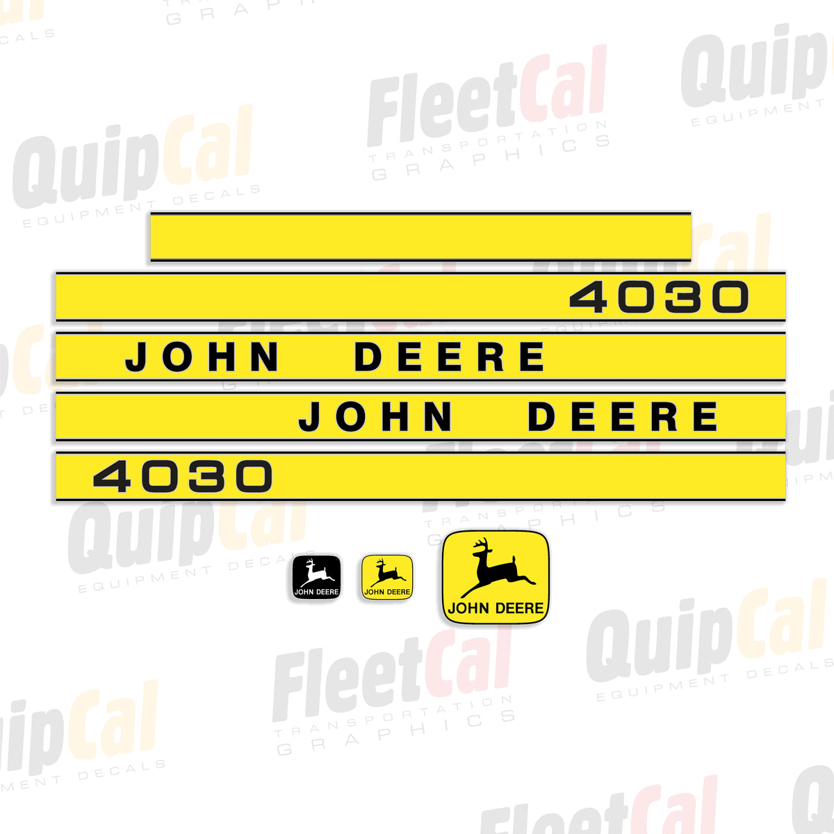 John Deere Tractor Decals