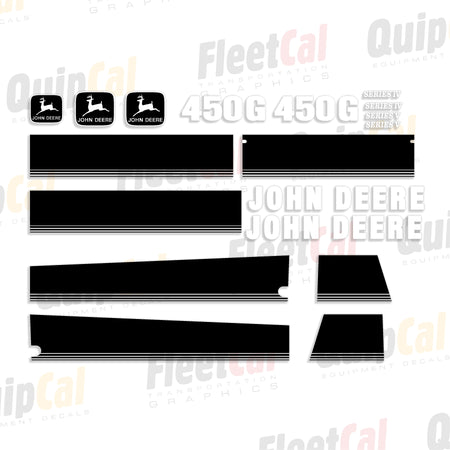 John Deere Dozer Decal Set