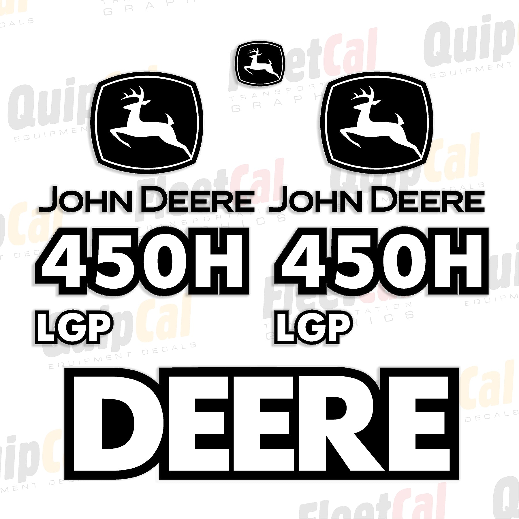 John Deere Dozer Decals