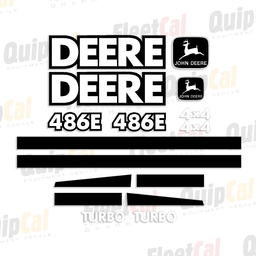 John Deere Rough Terrain Forklift Decals