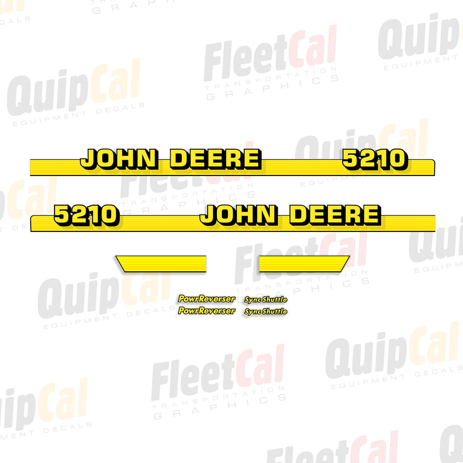 John Deere Tractor Decals