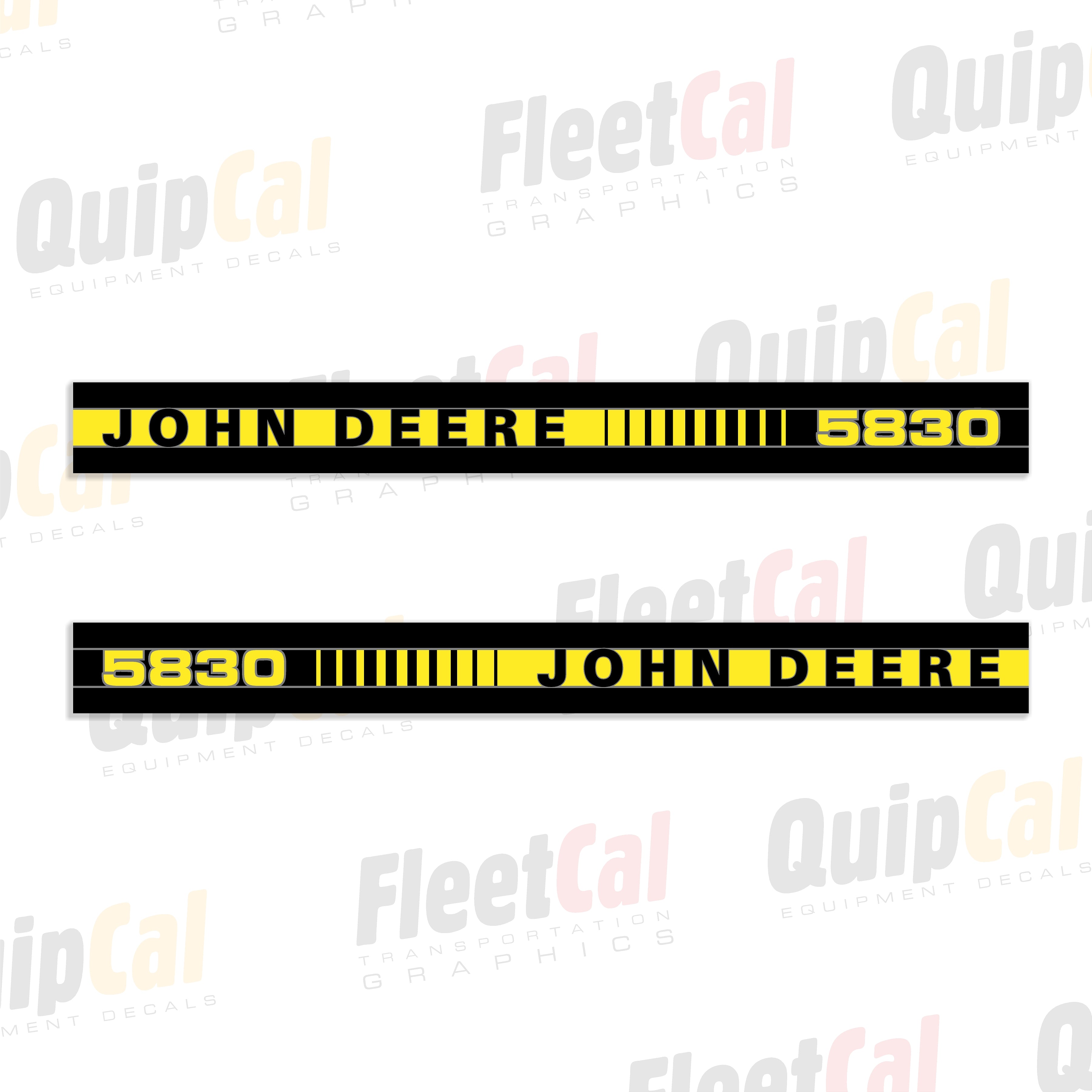 John Deere Forage Harvester Decals
