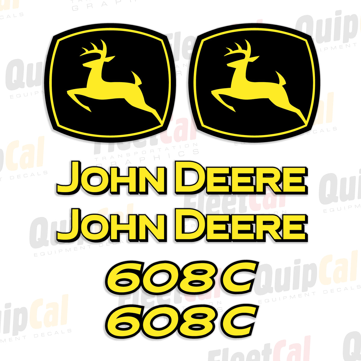 John Deere Corn Header Decals