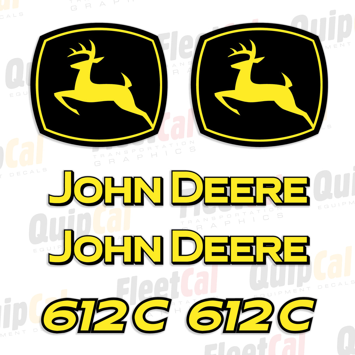 John Deere Corn Header Decals
