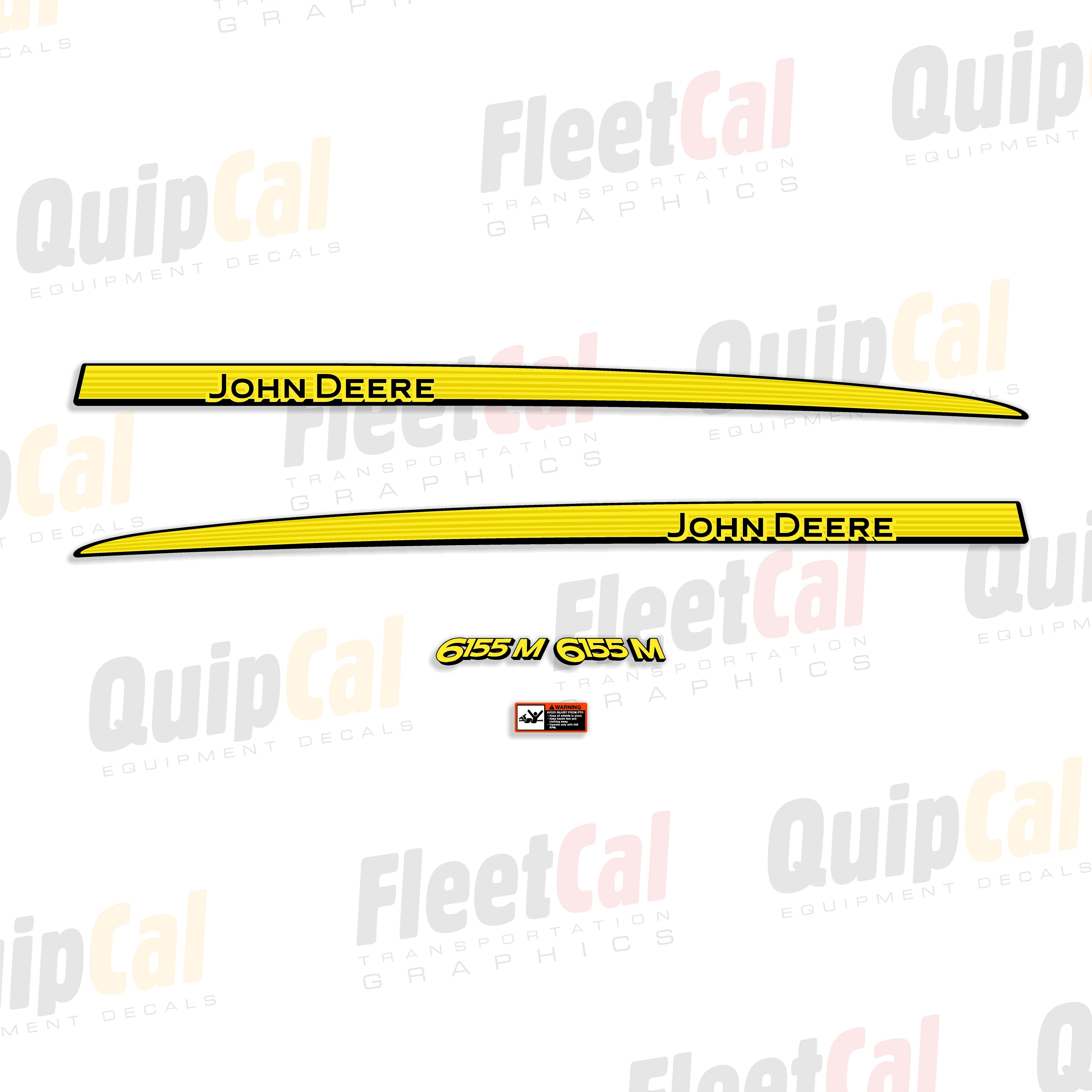 A&I Decal Set With Caution Kit For John Deere 2355 Tractor - Fits Model 408