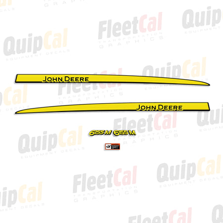 John Deere Tractor Hood Decals
