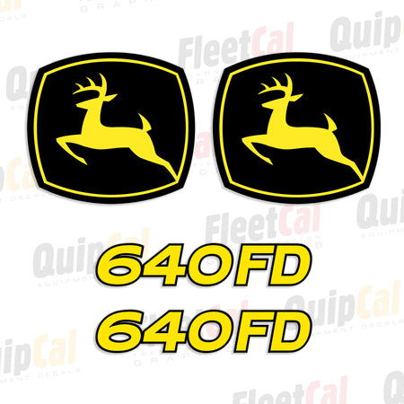 John Deere Flex Draper Decals