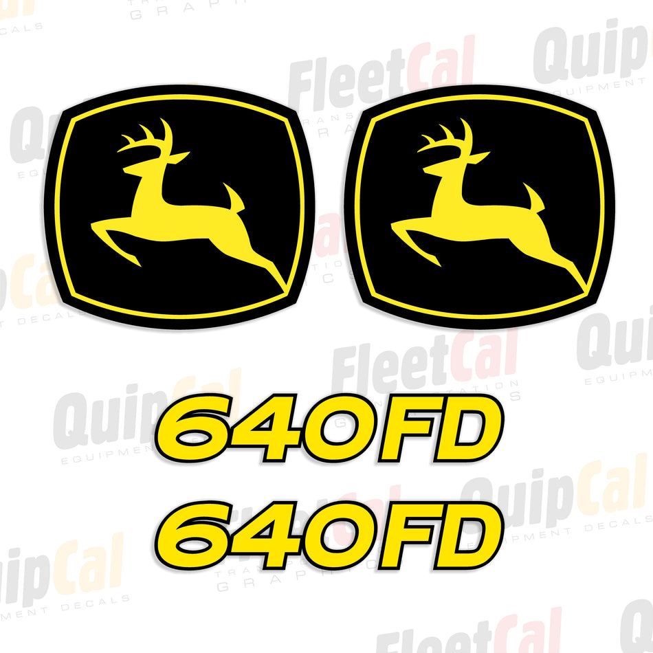 John Deere Flex Draper Decals