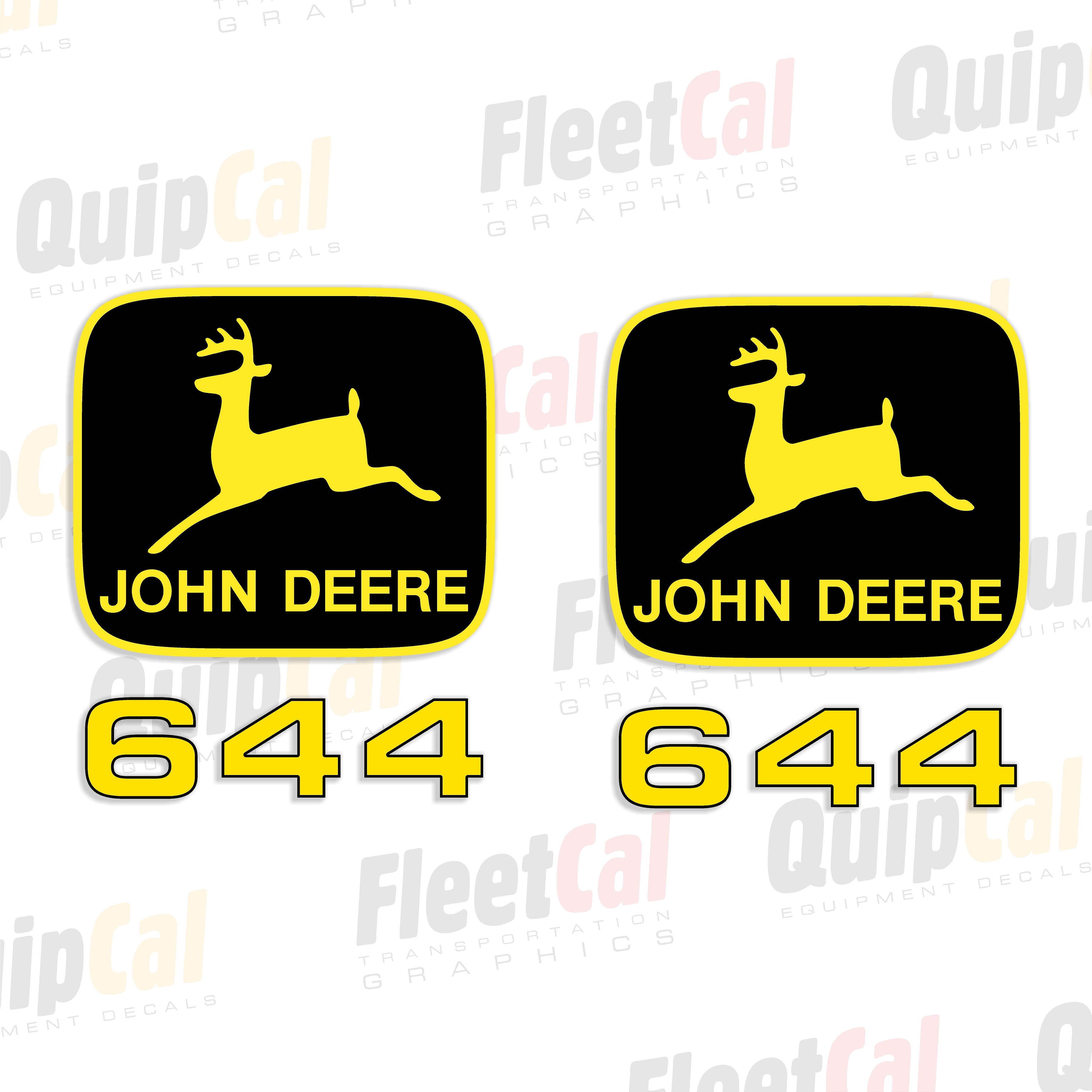 John Deere Row Crop Header Decals