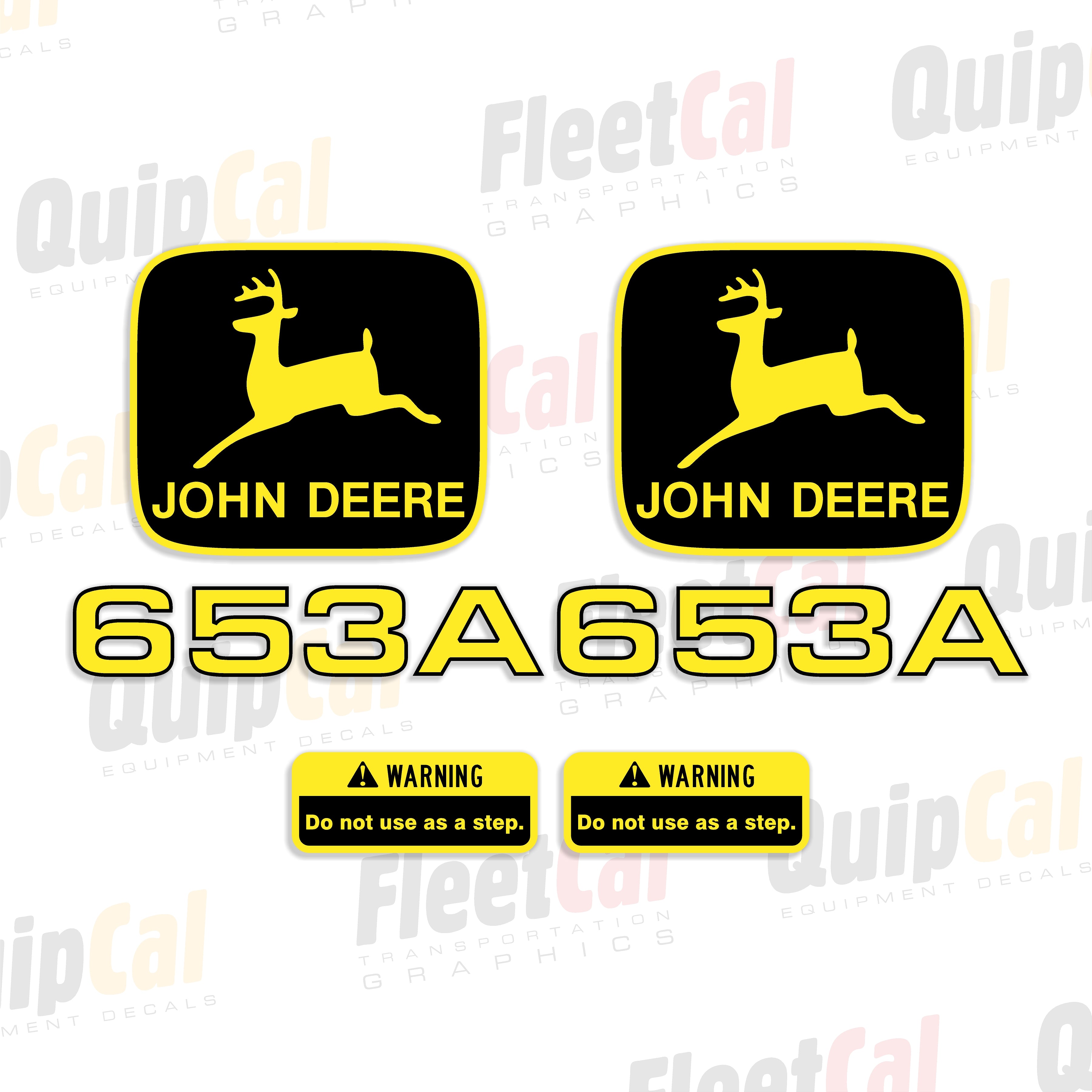John Deere Corn Header Decals