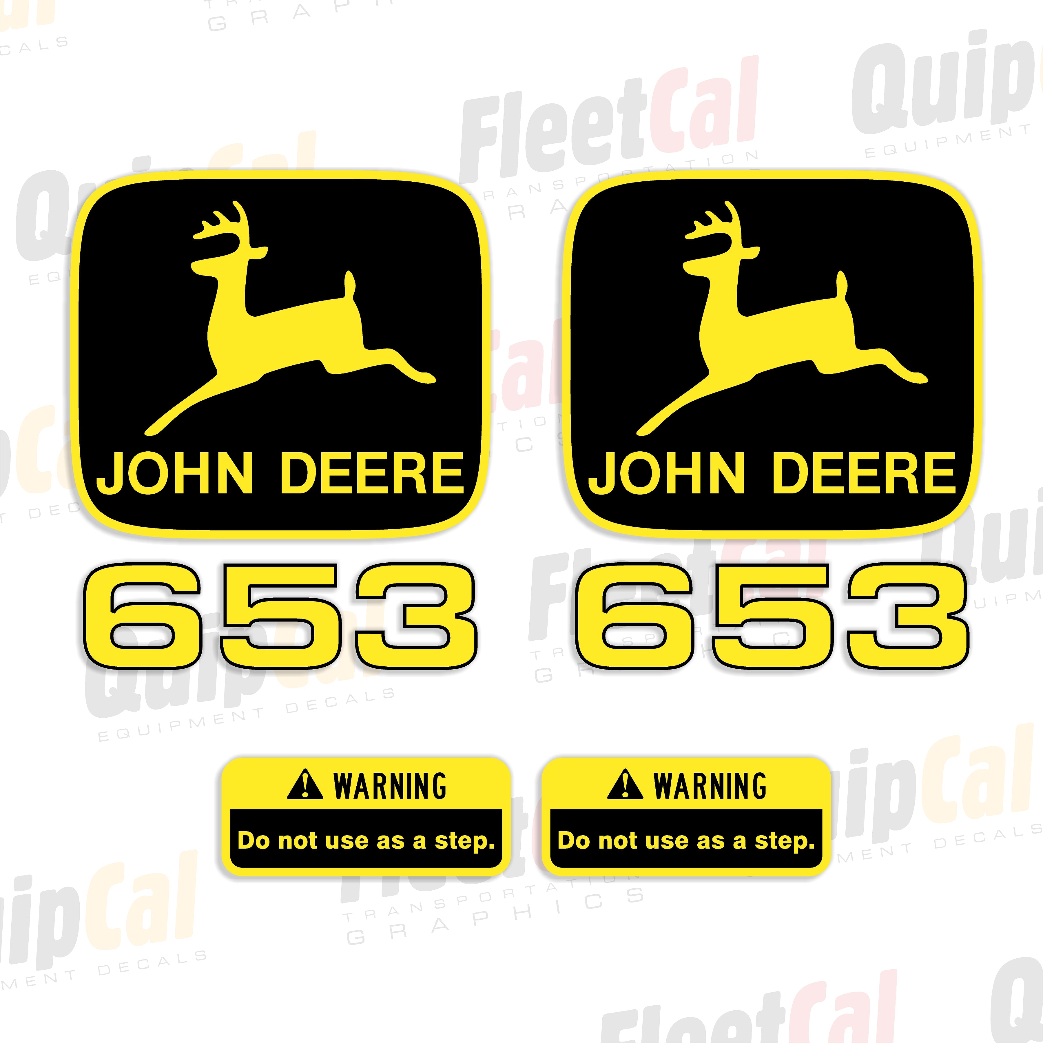 John Deere Corn Header Decals