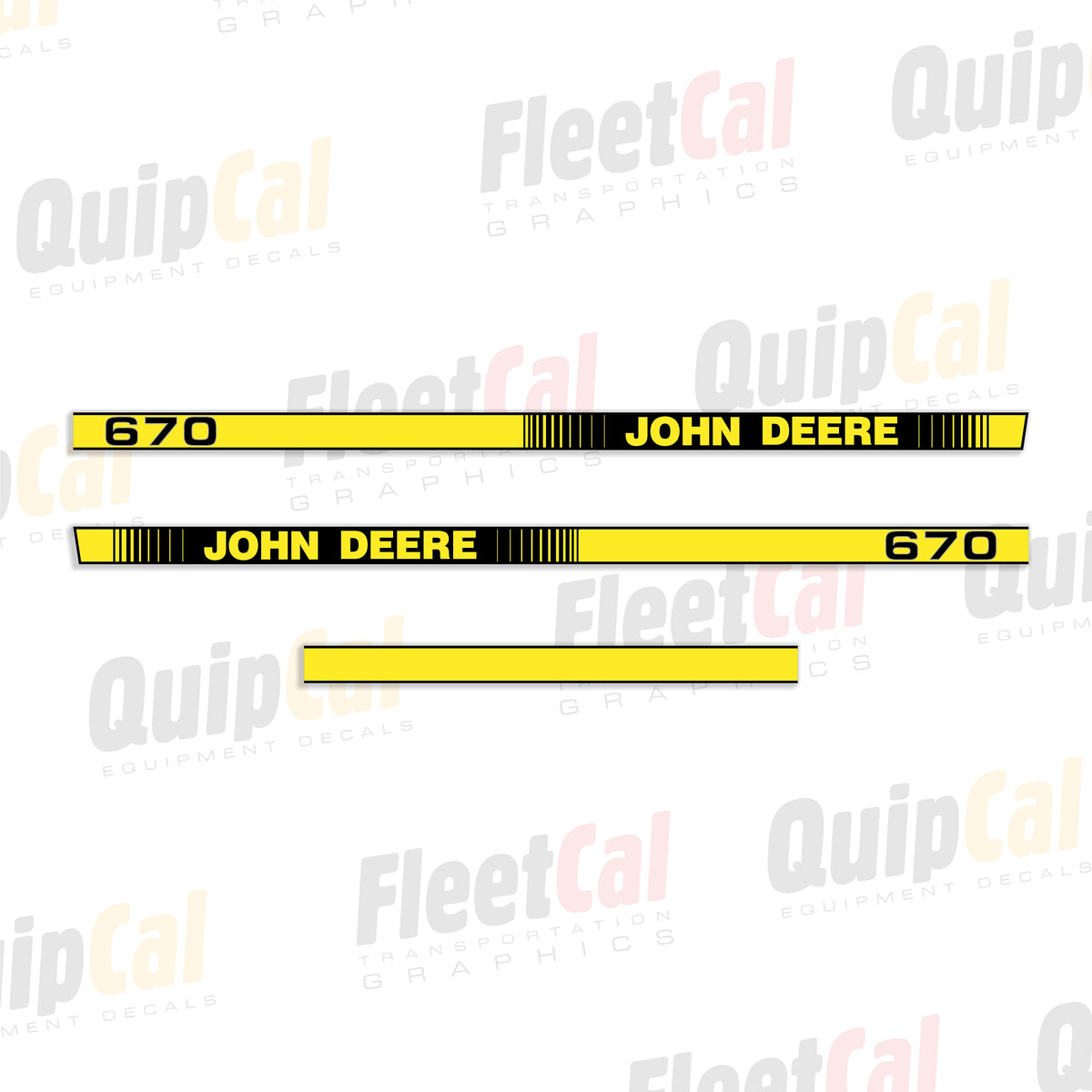 John Deere Compact Tractor Decals