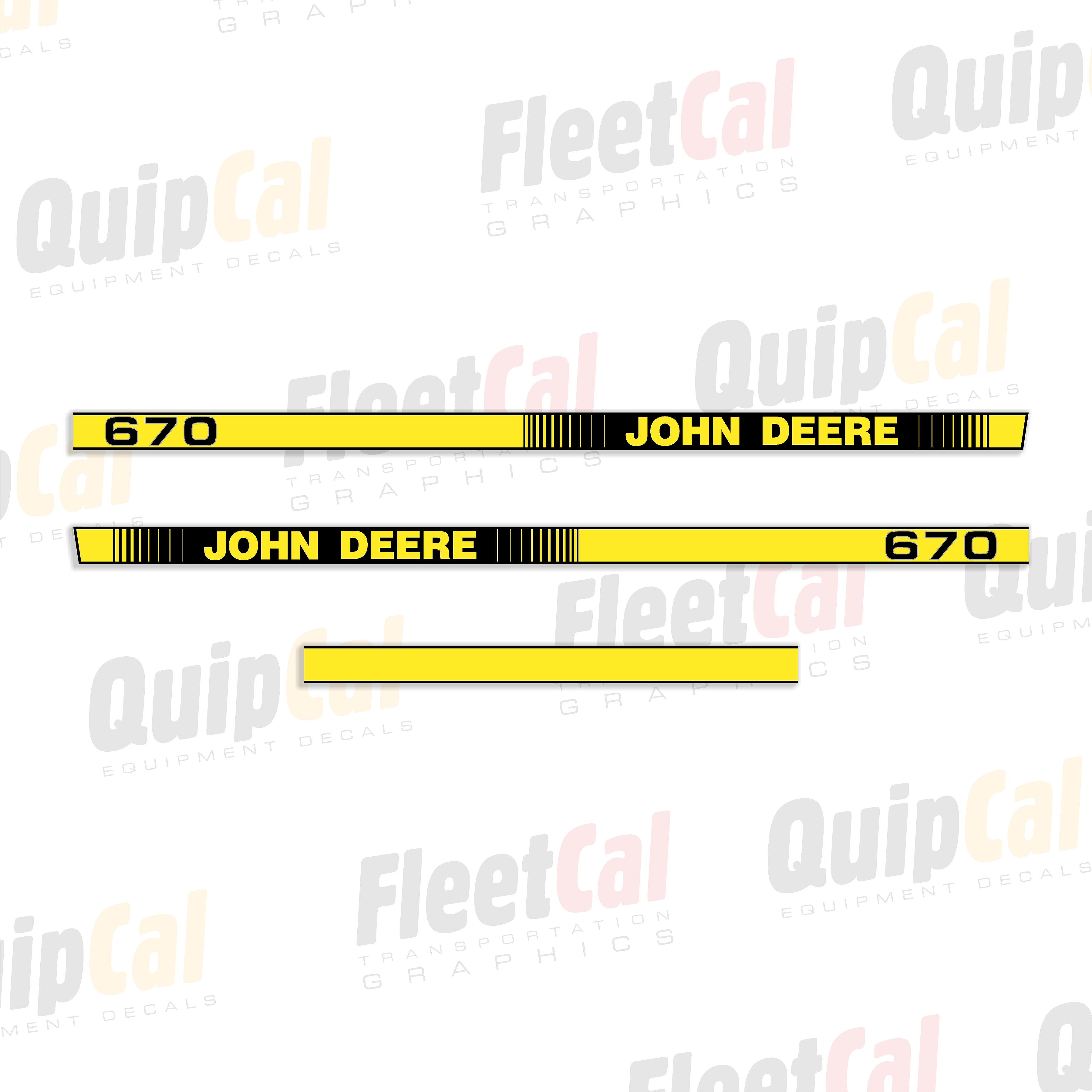 John Deere Compact Tractor Decals