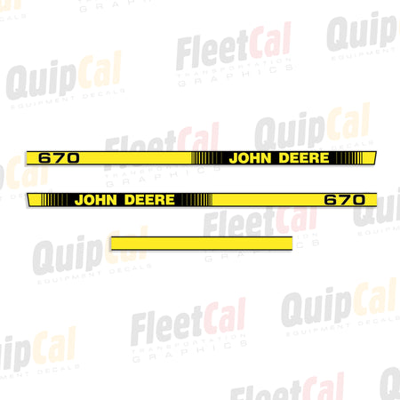 John Deere Compact Tractor Decals