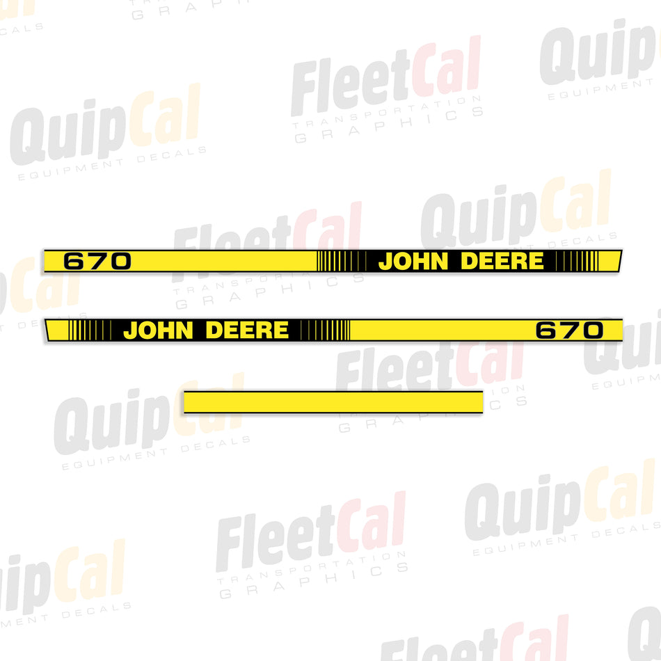 John Deere Compact Tractor Decals
