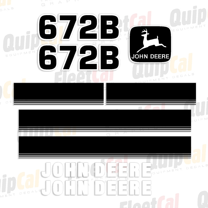 John Deere Grader Decals